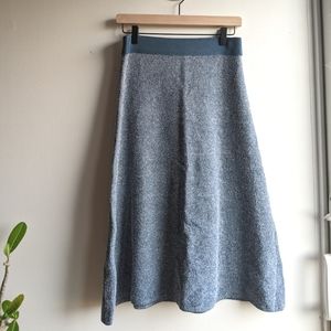 COS Blue knit midi dress